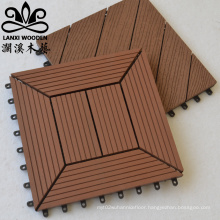 Wood Plastic Composite Parquet WPC Garden/Outdoor Decking / Flooring